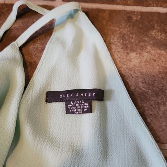 Ladies Large Suzy Shier Mint green blouse - Picture 7 of 11
